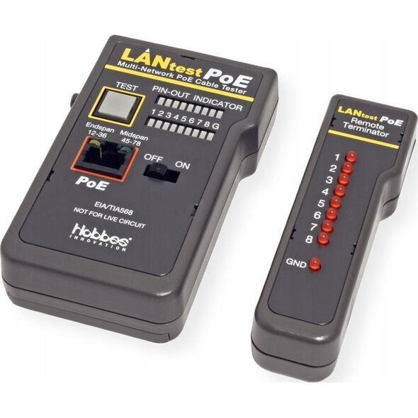 Triton HOBBES LANtest Multinetwork PoE-kabeltester