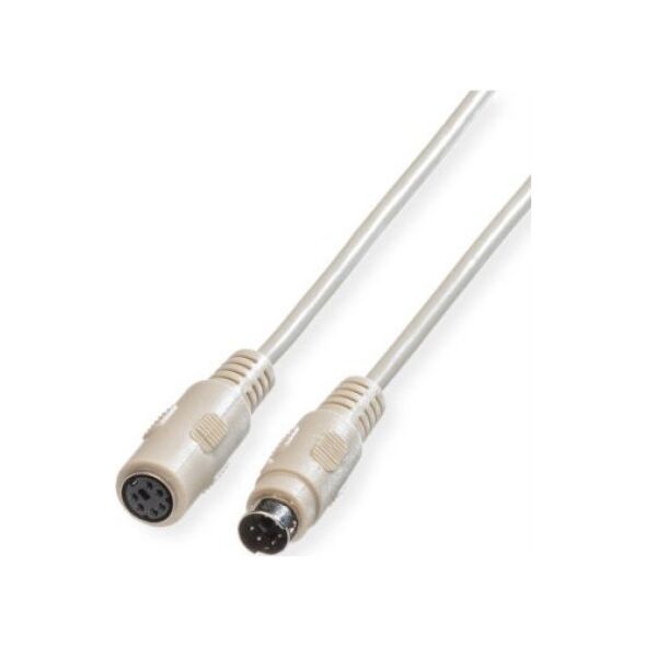 Roline Kabel ROLINE PS/2 klawiatura/mysz M/F, 6 m
