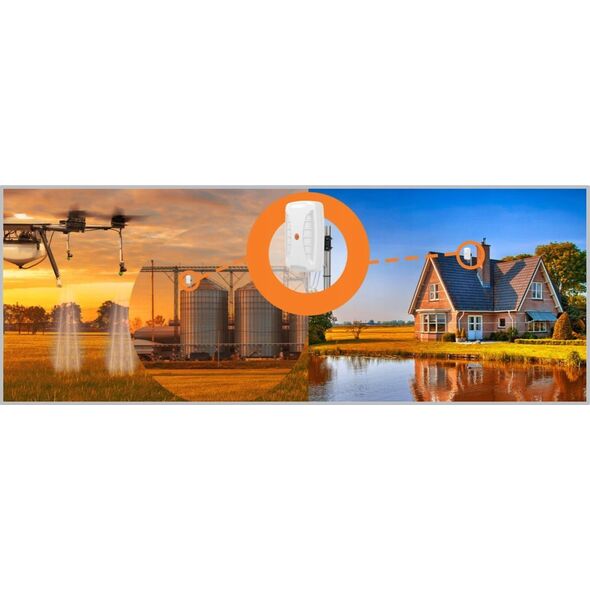 Moduł GPS Poynting Poynting Antennas 5G/LTE Mast/Wand A-XPOL-0024-V1-01 weiß SMA (M) 11dBi 5m