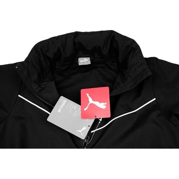 Puma Kurtka dla dzieci Puma teamRISE All Weather Jacket czarna 657402 03 140cm