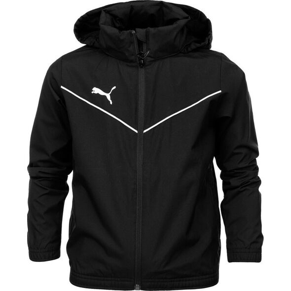 Puma Kurtka dla dzieci Puma teamRISE All Weather Jacket czarna 657402 03 128cm