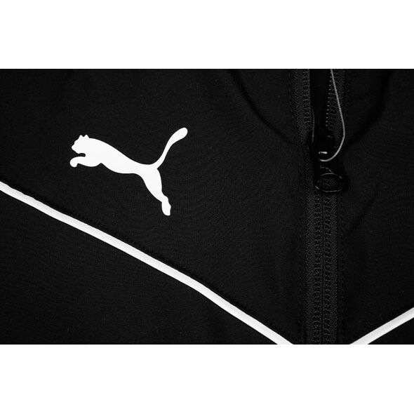Puma Kurtka dla dzieci Puma teamRISE All Weather Jacket czarna 657402 03 128cm