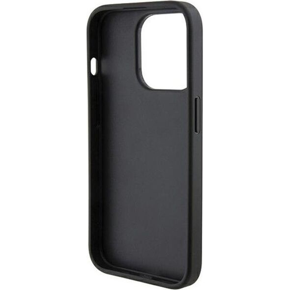 Ferrari Ferrari Grip Stand Metal Logo - Etui iPhone 15 Pro Max (czarny)