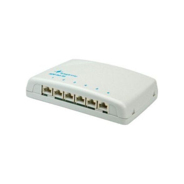 Triton Mini rozdzielacz MPD6 Cat.6A (klasa EA) do montażu naściennego, 6 portów