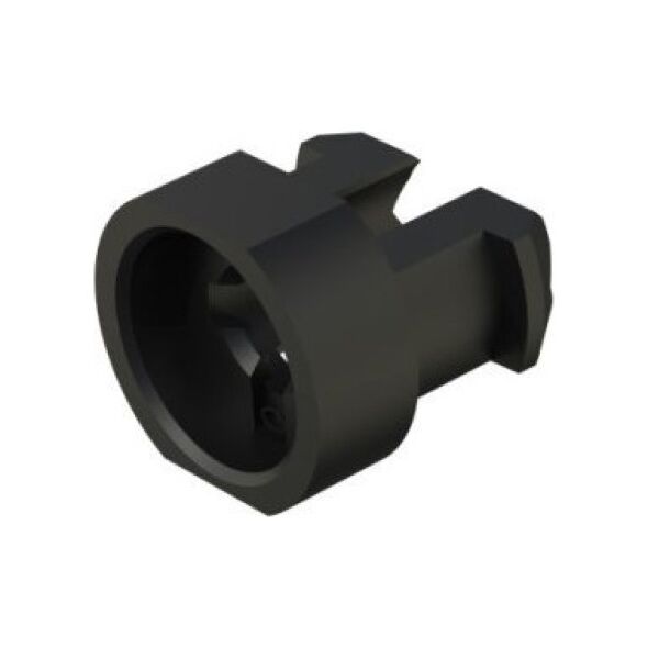 SCHROFF Tuleje SCHROFF do M2.5, plastikowe, czarne, 100 szt.