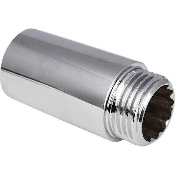 Hydroland CHROME EXTENSION 1/2" 50mm Υ // ŁC.PRZ.1/2-50 10587670 5900308732793