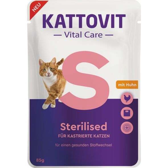 Triton Kattovit Vital Care Sterilised 85g
