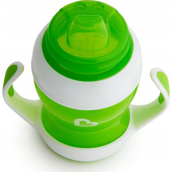 Munchkin MUNCHKIN Gentle Transition Trainer Cup, 4m+, 118ml, green, 05178501WWW