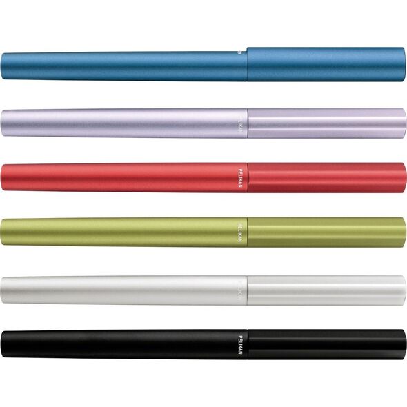 Pelikan Pióro wieczne metalowe INEO P6 Black Rock metalowe etui prezentowe PELIKAN