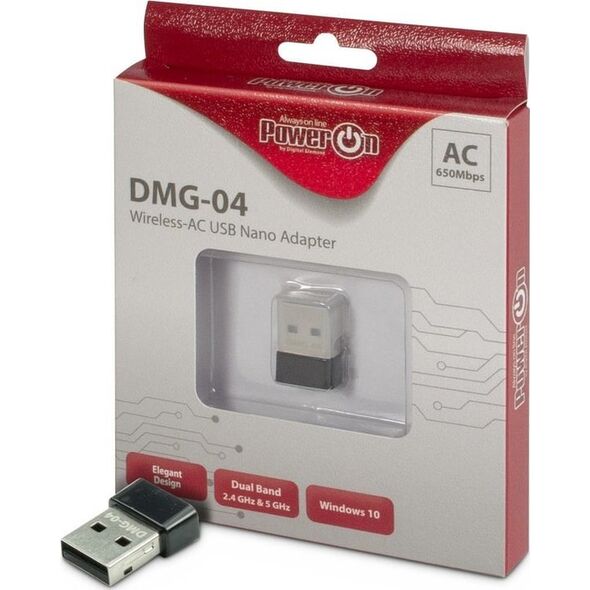 Karta sieciowa Inter-Tech Inter-Tech DMG-04 WLAN 433 Mbit/s