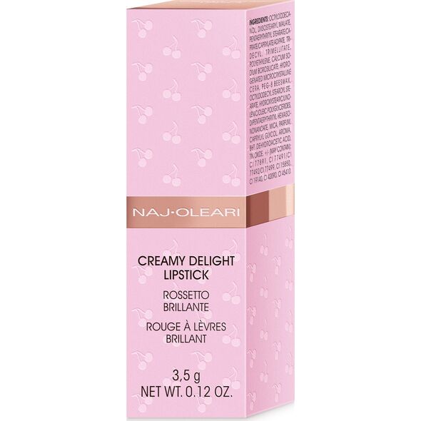 Naj Oleari Naj Oleari, Creamy Delight, Cream Lipstick, 17, Lacquer Red, 3.5 g For Women