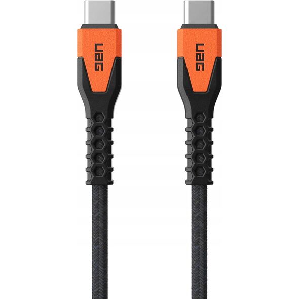 Kabel USB Eaton UAG Rugged Cable - kabel USB-C - USB-C 60W, 1,5 m (black/orange)