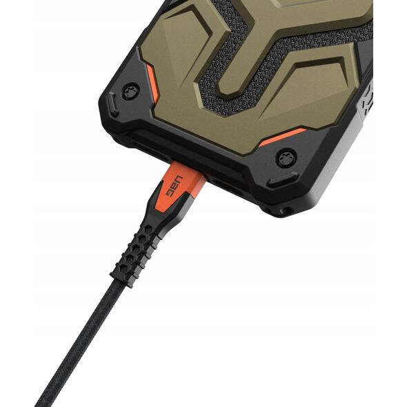 Kabel USB Eaton UAG Rugged Cable - kabel USB-C - USB-C 60W, 1,5 m (black/orange)