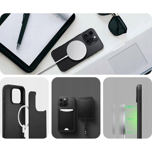 Spigen Spigen Cyrill Kajuk MagSafe, classic charm black - iPhone 16 Pro Max