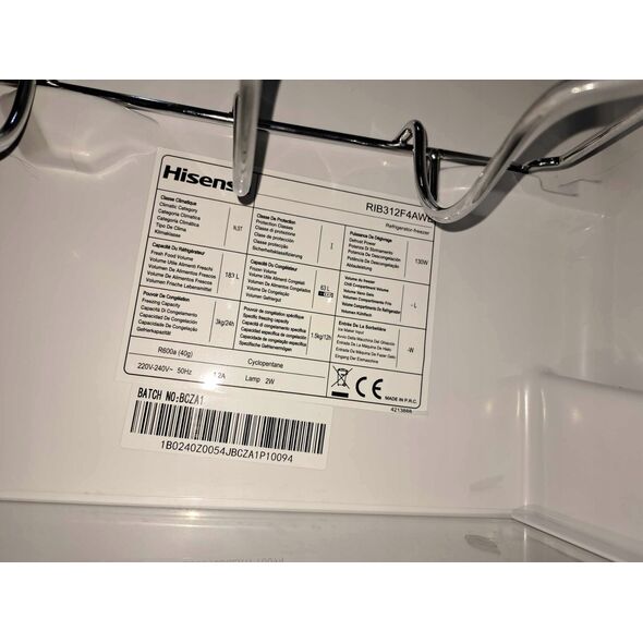 Hisense Refrigerator HISENSE RIB312F4AWE