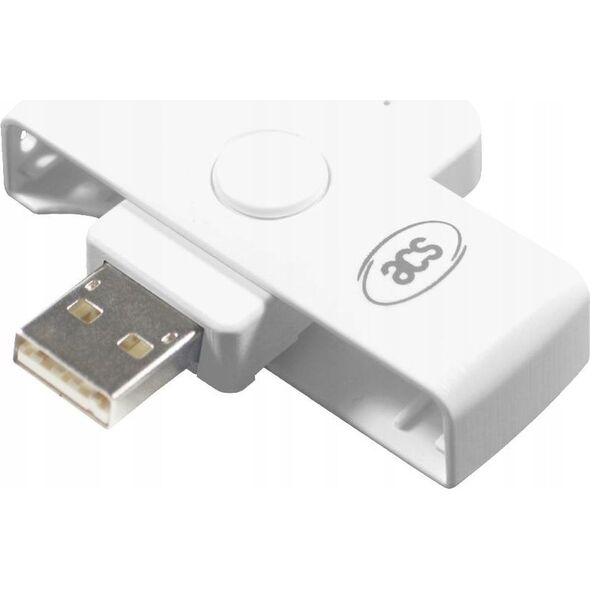 Czytnik ACS ACS ACR39U-N1 czytnik do kart chipowych Wewnętrzna USB USB 2.0 Biały