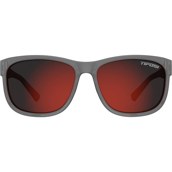 TIFOSI Okulary TIFOSI SWANK XL satin vapor (1 szkło Smoke Red 15,4% transmisja światła) (NEW)