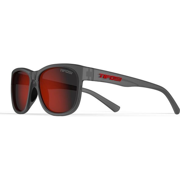 TIFOSI Okulary TIFOSI SWANK XL satin vapor (1 szkło Smoke Red 15,4% transmisja światła) (NEW)
