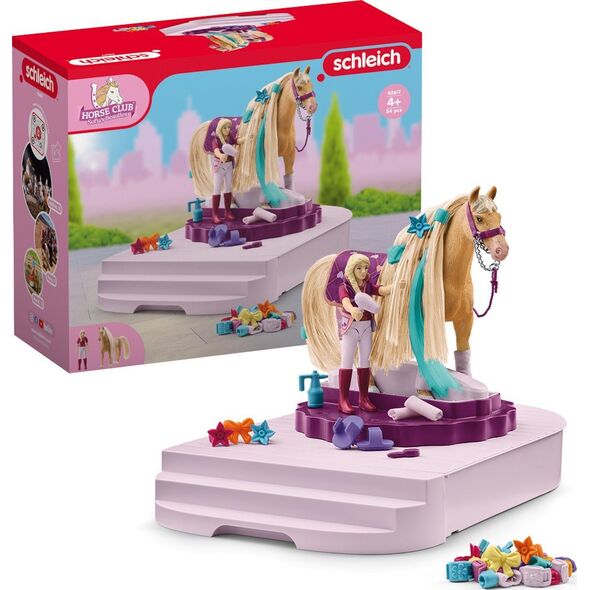 Schleich SCHLEICH SOFIAS OBROTOWA STACJA PIELĘGNACJA KONI