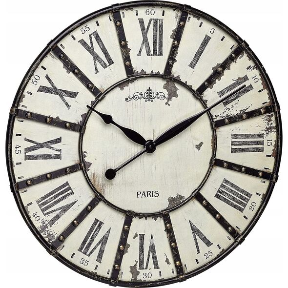 Zegarek TFA TFA 60.3039.02 VINTAGE XXL Design Wall Clock