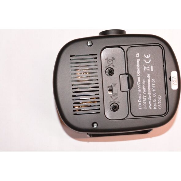 TFA TFA 60.1017.01 quartz alarm clock Analogue