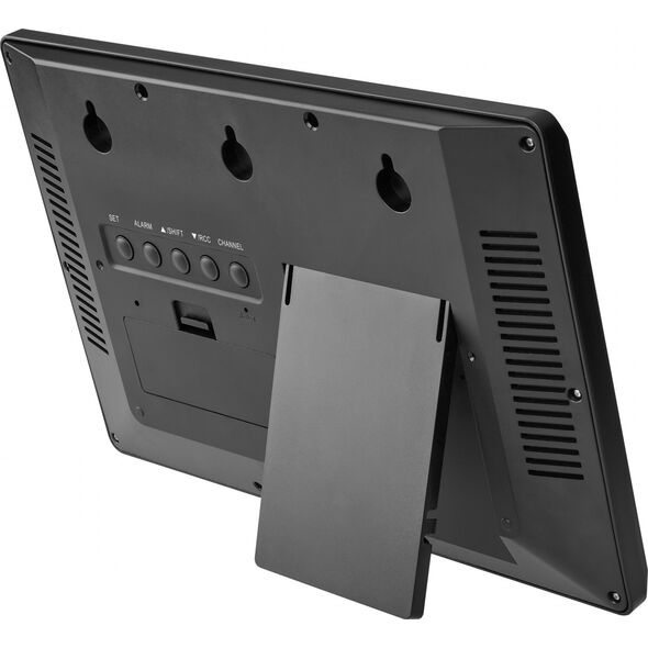TFA TFA 60.4524.01 black Digital XL Wall Clock