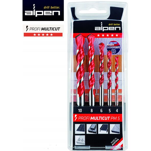 Wiertło Alpen Alpen Cassette Profi Multicut PM5