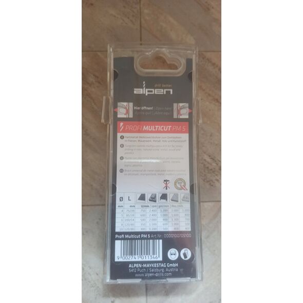 Wiertło Alpen Alpen Cassette Profi Multicut PM5