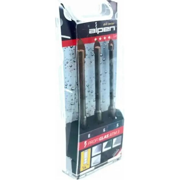 Wiertło Alpen Alpen Cassette Profi Glass ATM 3-289