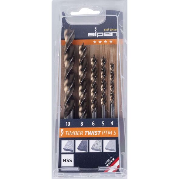 Wiertło Alpen Alpen Cassette TIMBER TWIST PTM