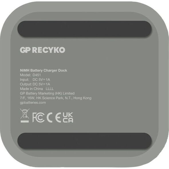 Ładowarka GP GP ReCyko M452 4-fold LCD-Model Docking St. + 4x AA NiMh 2600mAh