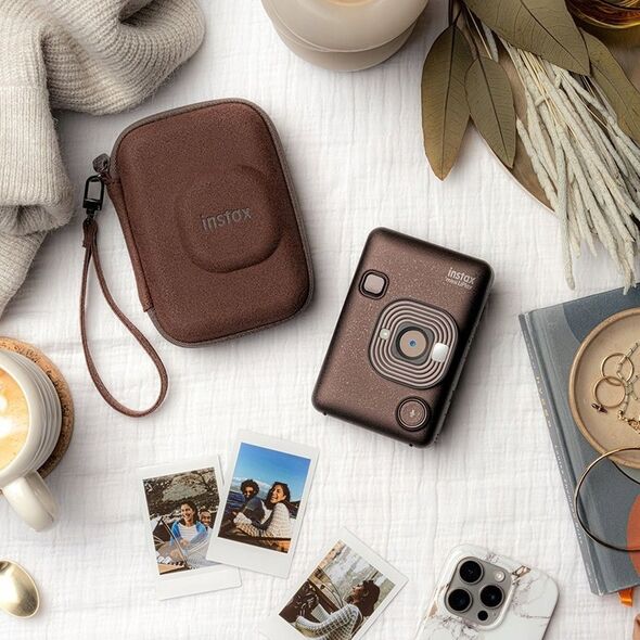 Pokrowiec Fujifilm Fujifilm instax mini LiPlay Bag dark bronze