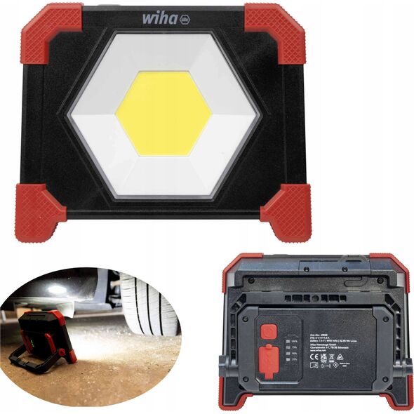 Wiha Wiha Akku-Baustrahler 30W, 3.000 lm