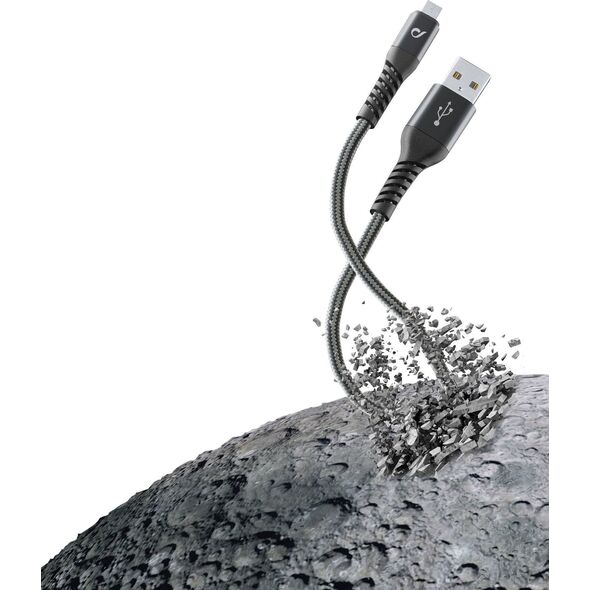 Kabel USB Cellular Line USB CABLE EXTRME MICROUSB BLACK