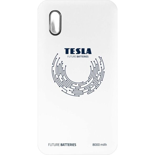 Powerbank Tesla TESLA QI wireless power bank (white)