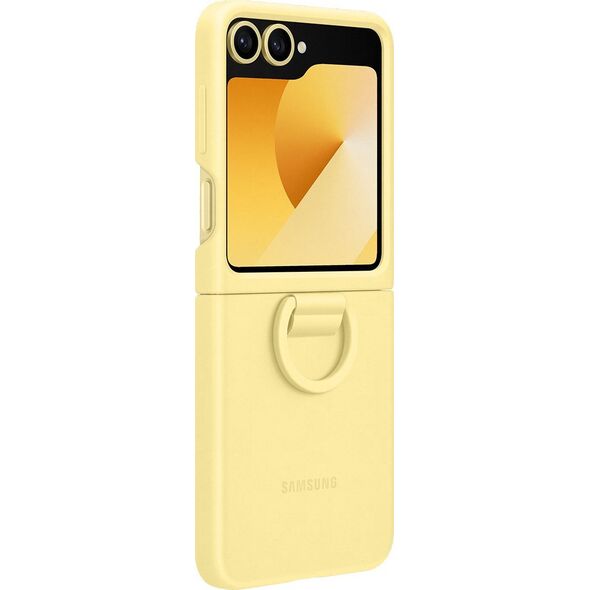 Samsung Samsung Silicone Case with Ring Z Flip 6 żółty