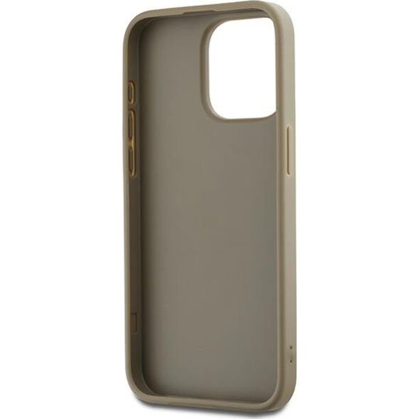 DKNY DKNY Wrist Strap Stock Logo - Etui iPhone 15 Pro (beżowy)