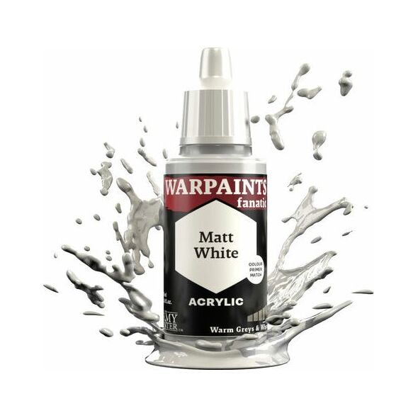 Army Painter The Army Painter: Warpaints - Fanatic - Matt White