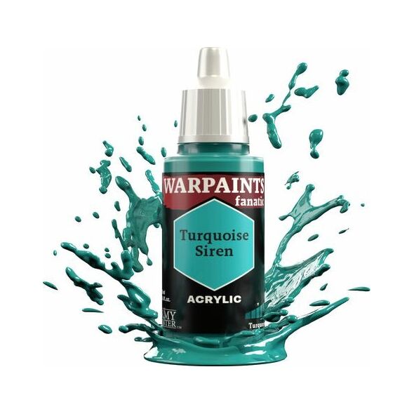 Army Painter The Army Painter: Warpaints - Fanatic - Turquoise Siren
