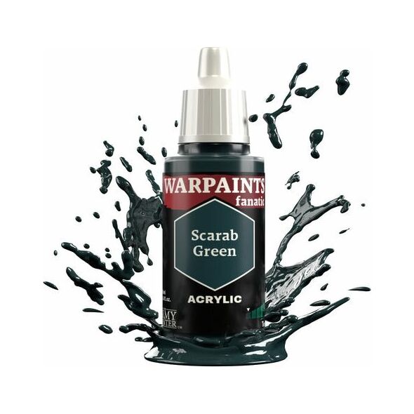 Army Painter The Army Painter: Warpaints - Fanatic - Scarab Green