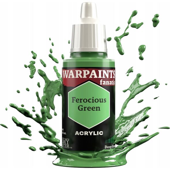 Army Painter The Army Painter: Warpaints - Fanatic - Ferocious Green