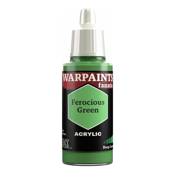 Army Painter The Army Painter: Warpaints - Fanatic - Ferocious Green