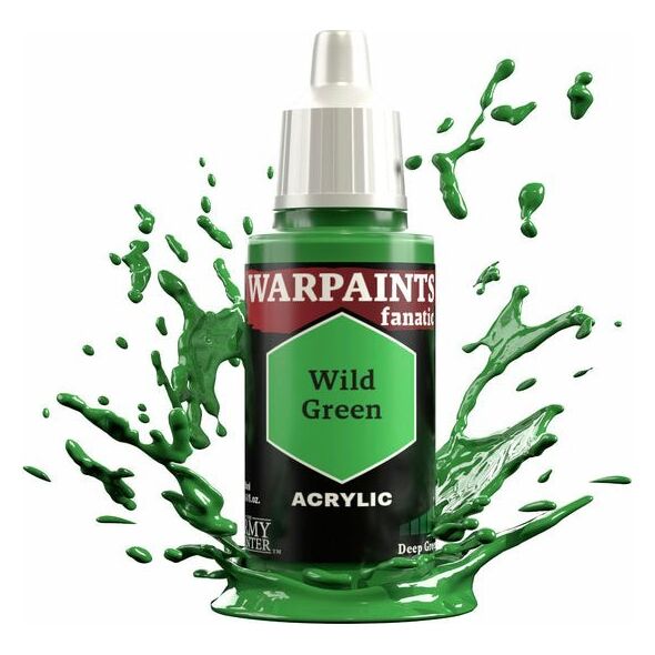 Army Painter The Army Painter: Warpaints - Fanatic - Wild Green