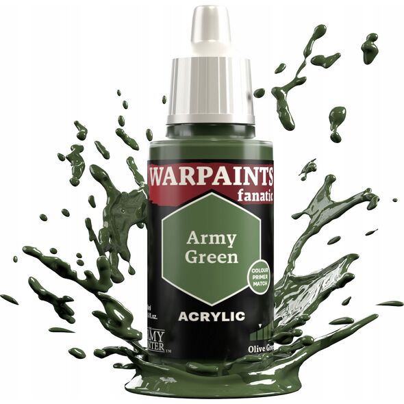 Army Painter The Army Painter: Warpaints - Fanatic - Army Green