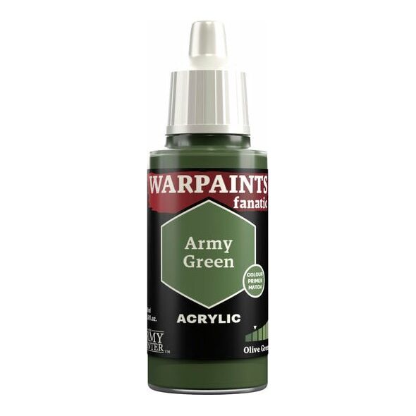 Army Painter The Army Painter: Warpaints - Fanatic - Army Green