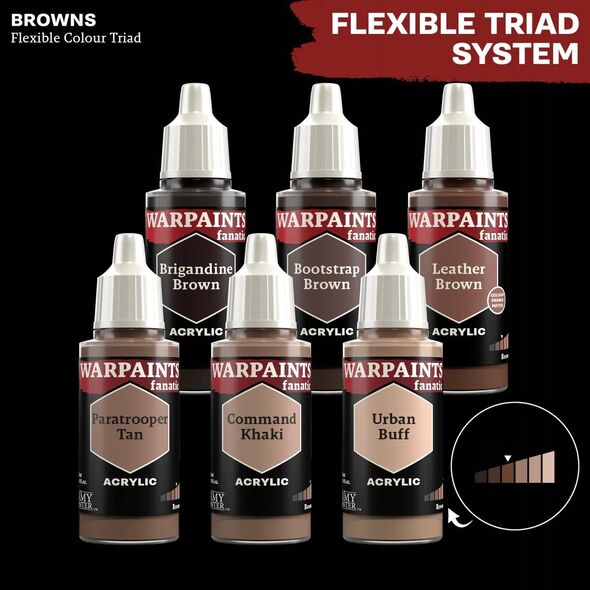Army Painter The Army Painter: Warpaints - Fanatic - Leather Brown