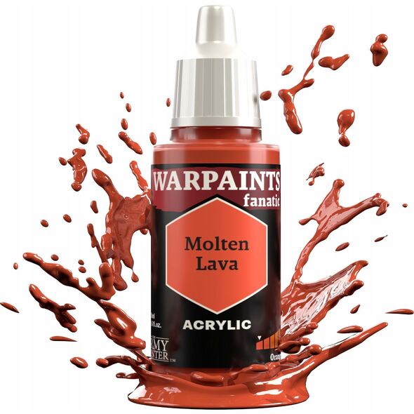 Army Painter The Army Painter: Warpaints - Fanatic - Molten Lava