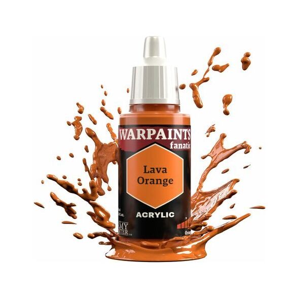 Army Painter The Army Painter: Warpaints - Fanatic - Lava Orange