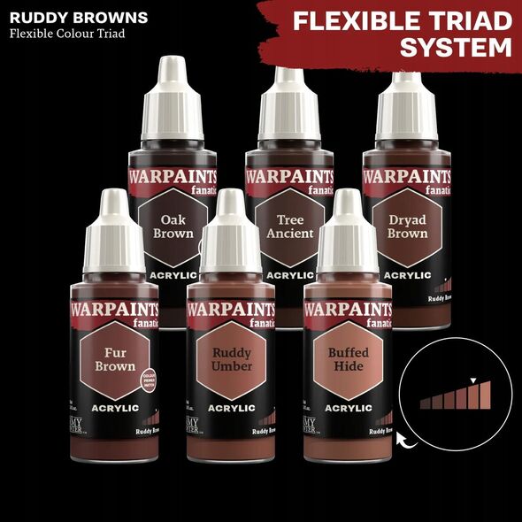 Army Painter The Army Painter: Warpaints - Fanatic - Ruddy Umber