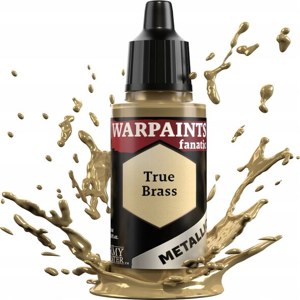 Army Painter The Army Painter: Warpaints - Fanatic - Metallic - True Brass